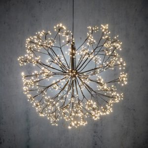 Luca Lighting Kerstverlichting Bal met Warm Witte LED Lampjes – Ø60 cm Luca Lighting Kerstverlichting Bal met Warm Witte LED Lampjes – Ø60 cm