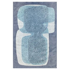 Lola&Moi vloerkleed Clear Sky – blauw – 170x240cm Lola&Moi vloerkleed Clear Sky – blauw – 170x240cm