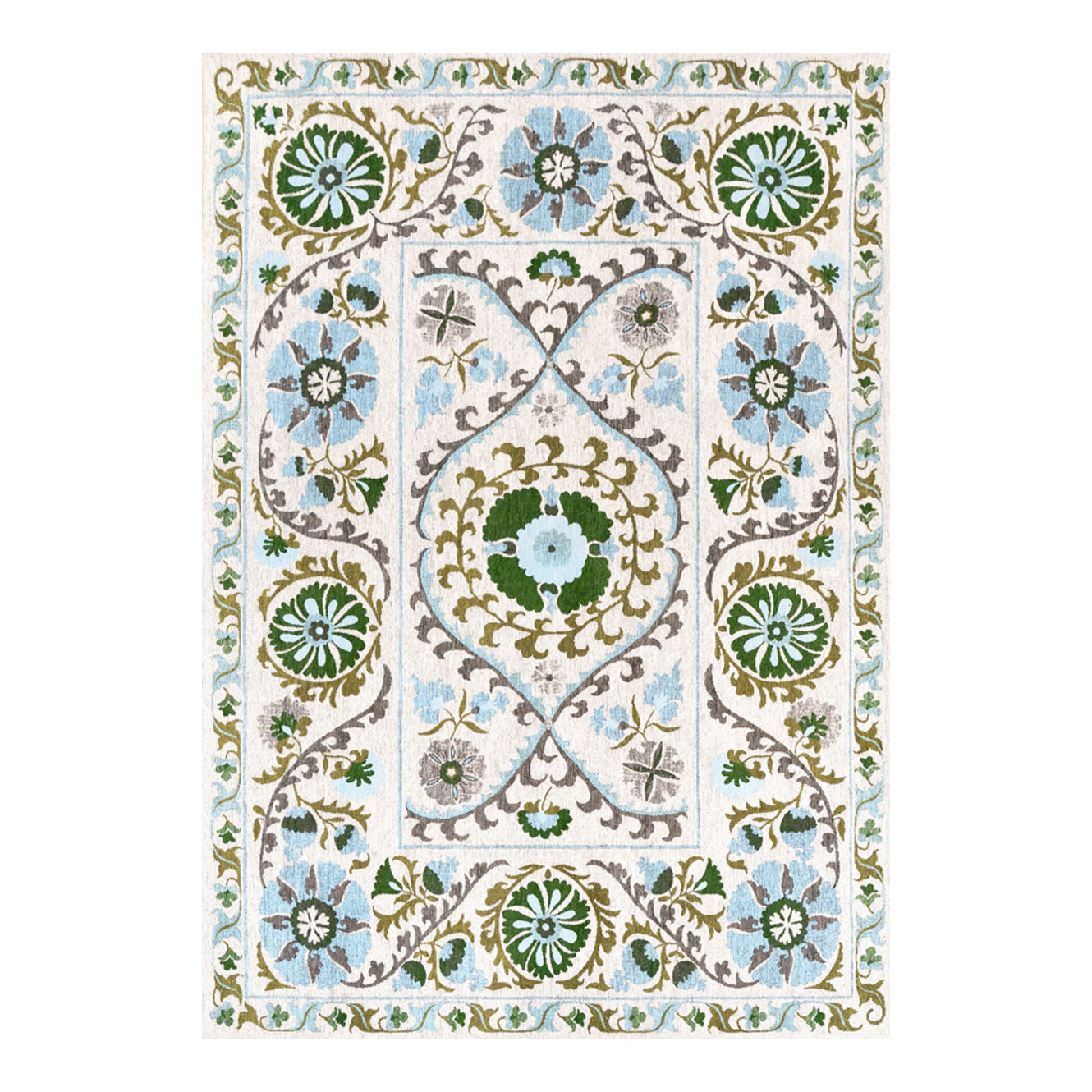 Louis De Poortere vloerkleed Slavia - wit - 200x280cm