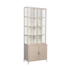 New Routz Vitrinekast Detroit Small zand New Routz Vitrinekast Detroit Small zand