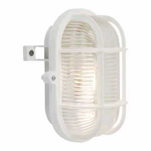 Nordlux Oval Wandlamp Buiten – E27 – IP44 – Wit Nordlux Oval Wandlamp Buiten – E27 – IP44 – Wit