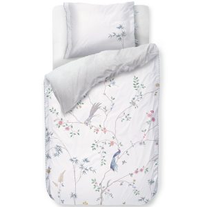 Pip Studio Bamboo Blossom – 140 x 200/220 cm – Wit Pip Studio Bamboo Blossom – 140 x 200/220 cm – Wit