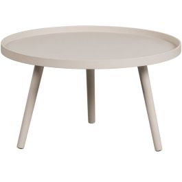 WOOOD Mesa Bijzettafel L Zand – Ø60 cm