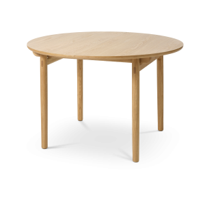Olivine Kjeld Verlengbare Ronde Eettafel Ø120 cm – Naturel Olivine Kjeld Verlengbare Ronde Eettafel Ø120 cm – Naturel