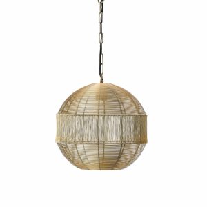 Light & Living hanglamp Pilka – goud – Ø35cm Light & Living hanglamp Pilka – goud – Ø35cm