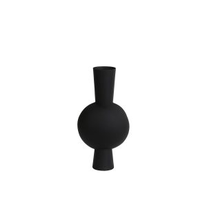 Light & Living vaas Kavandu – zwart – 13x13x40cm Light & Living vaas Kavandu – zwart – 13x13x40cm