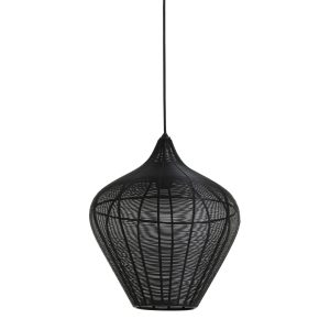 Light & Living hanglamp Alvaro – zwart – Ø36cm Light & Living hanglamp Alvaro – zwart – Ø36cm