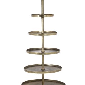 Light & Living etagere HOKKSUND – Ø80x200cm – brons Light & Living etagere HOKKSUND – Ø80x200cm – brons