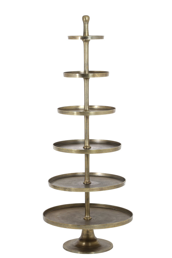 Light & Living etagere HOKKSUND - Ø80x200cm - brons