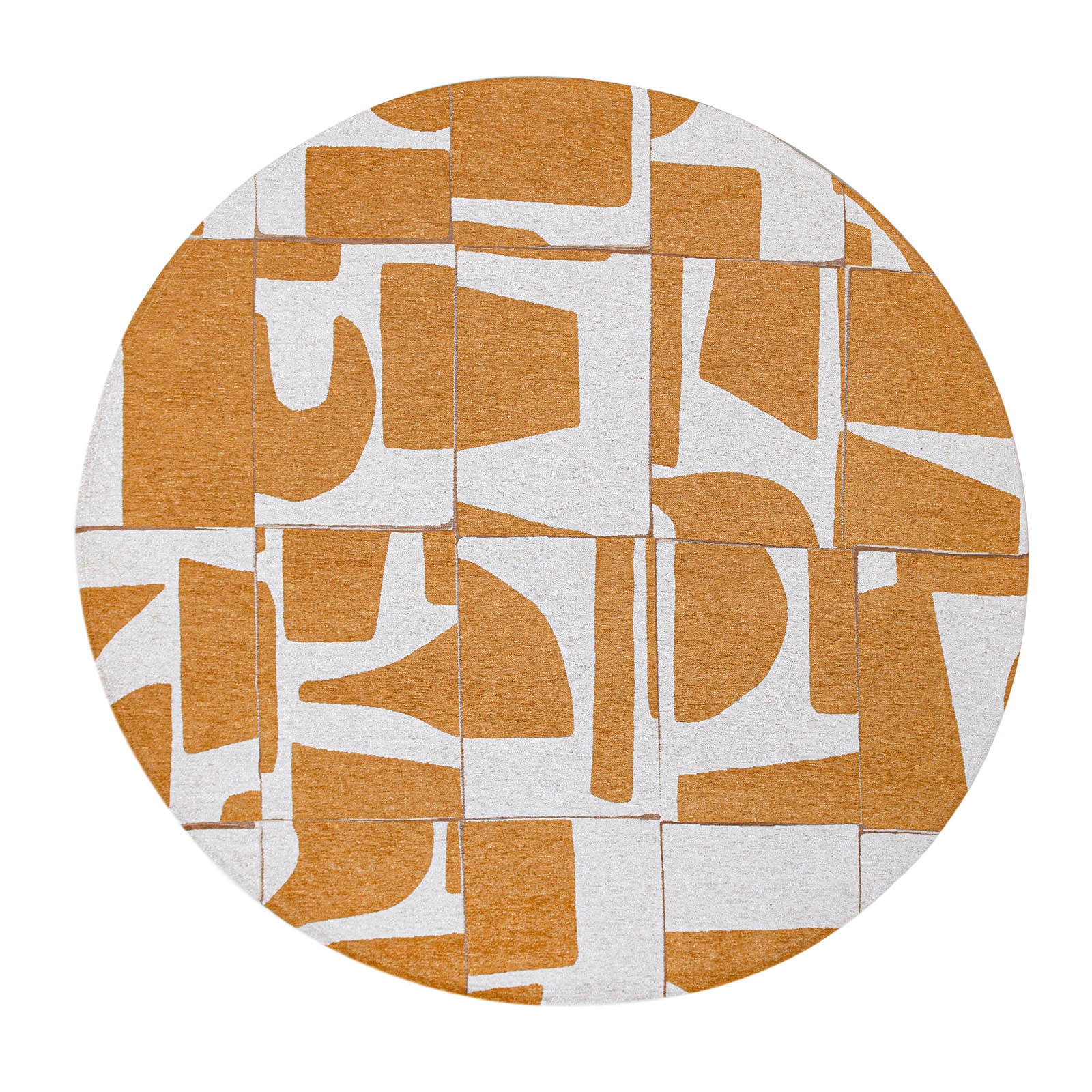 Ecorugs vloerkleed Curry - geel - 240x240cm