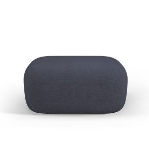 Micadoni Poef Jenny boucle, donkerblauw – 88x90x40cm Micadoni Poef Jenny boucle, donkerblauw – 88x90x40cm