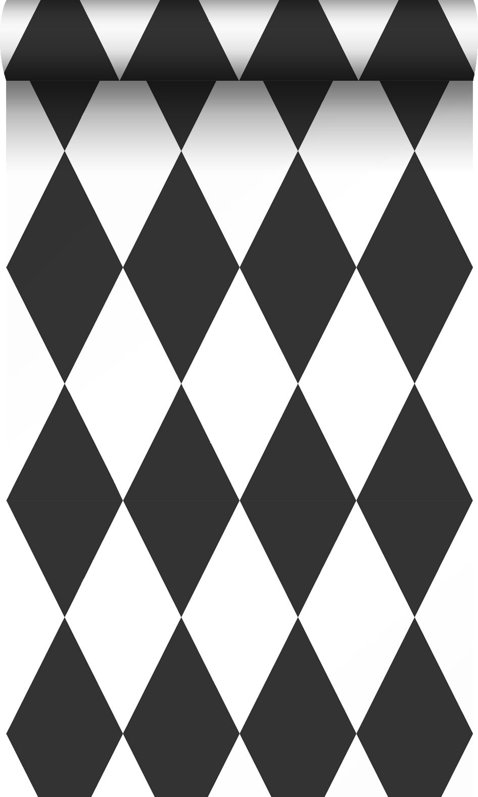 Origin Wallcoverings behang ruiten zwart wit - 53 cm x 10.05 m - 34767