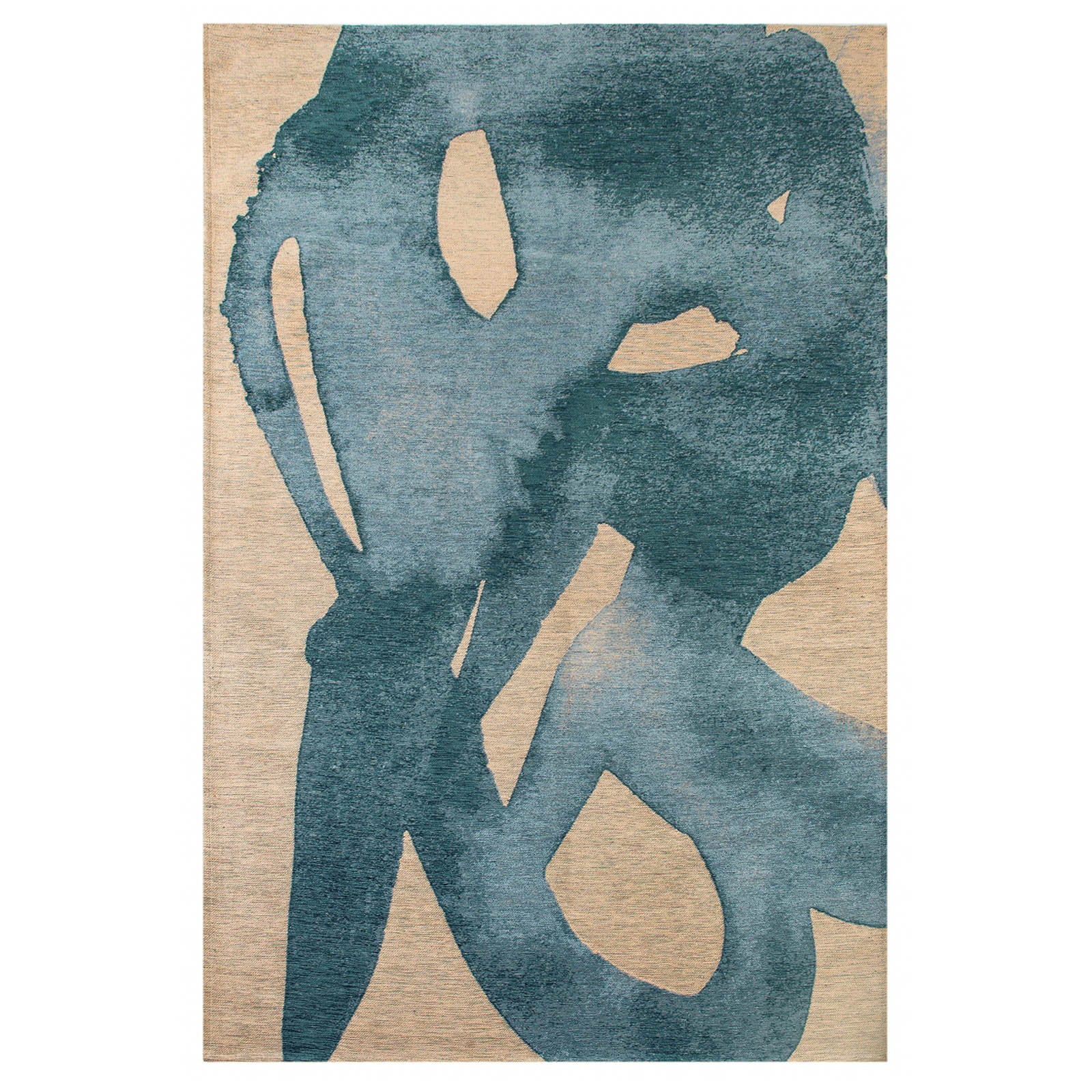 Lola&Moi vloerkleed Lagoon Blue - blauw - 240x340cm