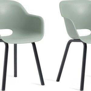 Keter Noa Tuinstoel – 2 stuks – 55×56,5x80cm – metalen frame – Vintage Keter Noa Tuinstoel – 2 stuks – 55×56,5x80cm – metalen frame – Vintage