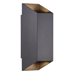 Nordlux Nico Wandlamp Buiten – 2-lichts GU10 – IP54 – Zwart Nordlux Nico Wandlamp Buiten – 2-lichts GU10 – IP54 – Zwart
