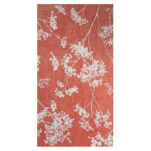 Lola&Moi vloerkleed Inflorescence – rood – 80x150cm Lola&Moi vloerkleed Inflorescence – rood – 80x150cm