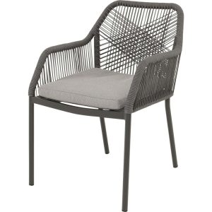 Lesli Living bistrostoel Akita – grijs – 56x62x81cm