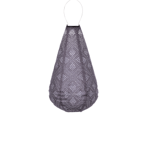 Lumiz solar lampion topaze drop – 28 cm – lichtpaars Lumiz solar lampion topaze drop – 28 cm – lichtpaars