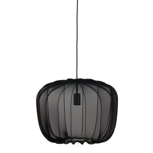 Light & Living hanglamp Plumeria – zwart – Ø50cm Light & Living hanglamp Plumeria – zwart – Ø50cm