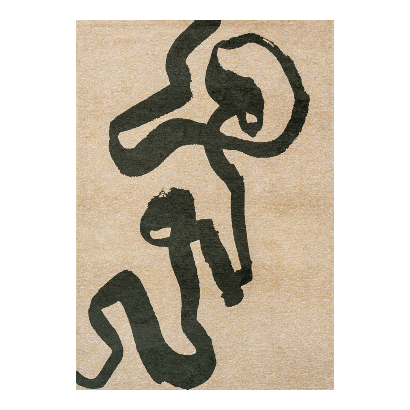 Ecorugs vloerkleed Garden Spirit - groen - 80x150cm