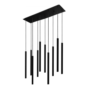 Nowodvorski hanglamp Laser – 10 lichts – 78 x 130 cm – zwart Nowodvorski hanglamp Laser – 10 lichts – 78 x 130 cm – zwart
