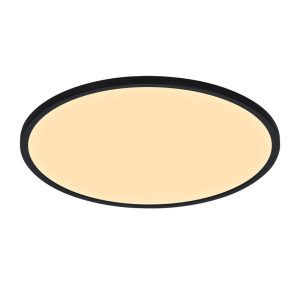 Nordlux Oja Plafondlamp – Ø60cm – LED Stepdim – 2700K – Zwart Nordlux Oja Plafondlamp – Ø60cm – LED Stepdim – 2700K – Zwart