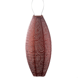 Lumiz solar lampion – paisley long oval – 20 cm – koper Lumiz solar lampion – paisley long oval – 20 cm – koper