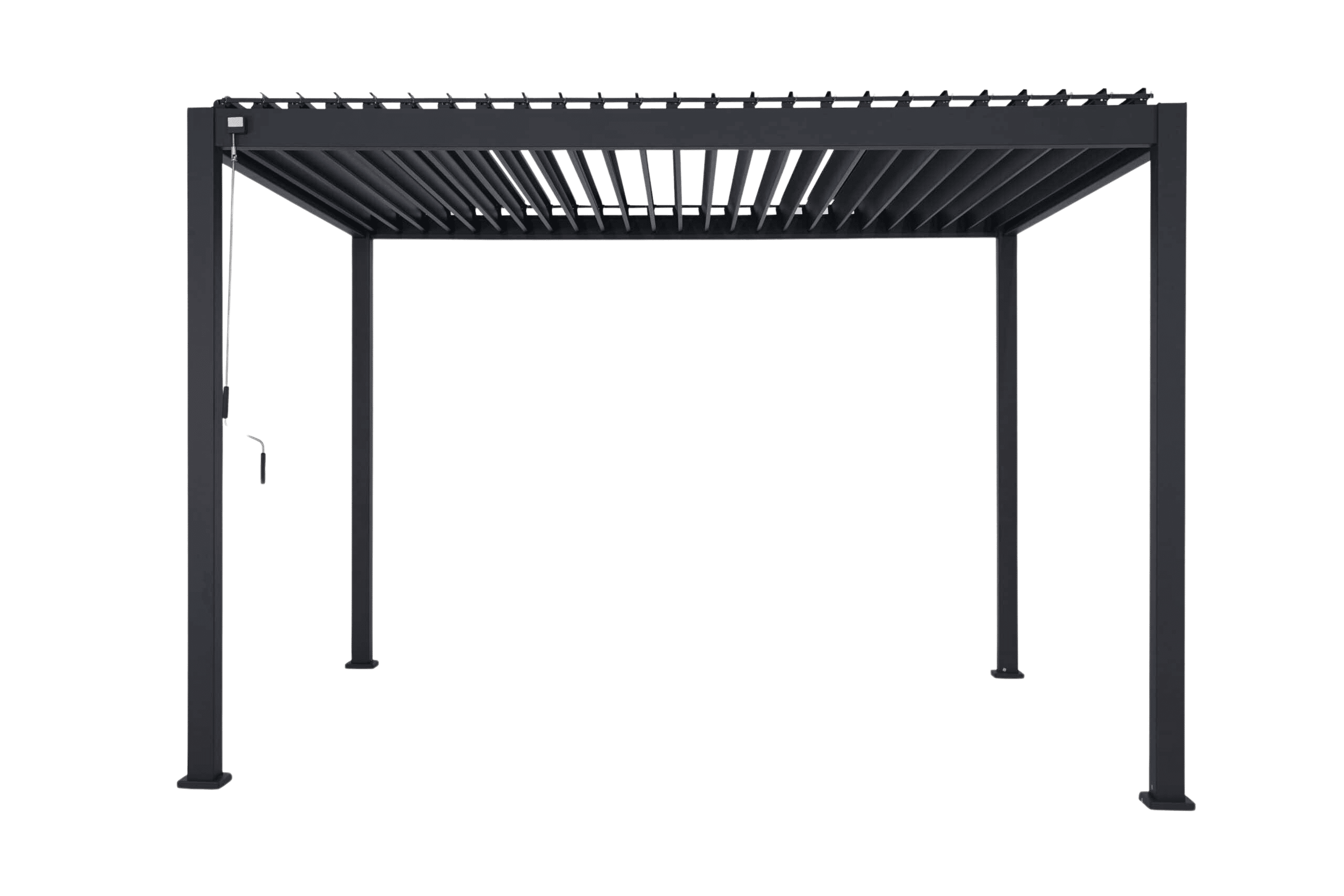 MIRADOR Pergola 111 Deluxe 3x3,6m - Antraciet