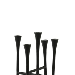 Light & Living kandelaar OLIVIER – 25.5×21.5x28cm – zwart Light & Living kandelaar OLIVIER – 25.5×21.5x28cm – zwart