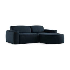 LaMiaSofa hoekbank rechts Melissa – textuurstof – koningsblauw – 224×1 LaMiaSofa hoekbank rechts Melissa – textuurstof – koningsblauw – 224×1