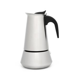 Leopold Vienna – Espressomaker Trevi – 6-kops – Mat – RVS Leopold Vienna – Espressomaker Trevi – 6-kops – Mat – RVS