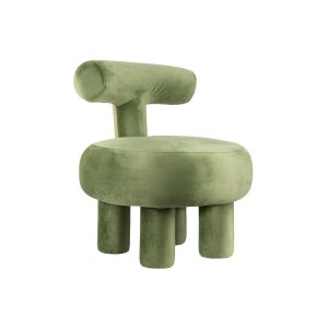 Leitmotiv stoel Abrazo – groen – 58x58x67cm Leitmotiv stoel Abrazo – groen – 58x58x67cm