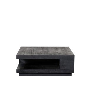 LABEL51 Salontafel Square – Zwart Mangohout – 80x80x30cm LABEL51 Salontafel Square – Zwart Mangohout – 80x80x30cm