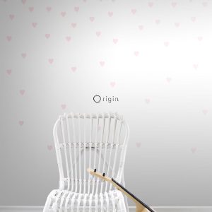 Origin Wallcoverings fotobehang confetti hartjes zacht roze – 200 x 27 Origin Wallcoverings fotobehang confetti hartjes zacht roze – 200 x 27