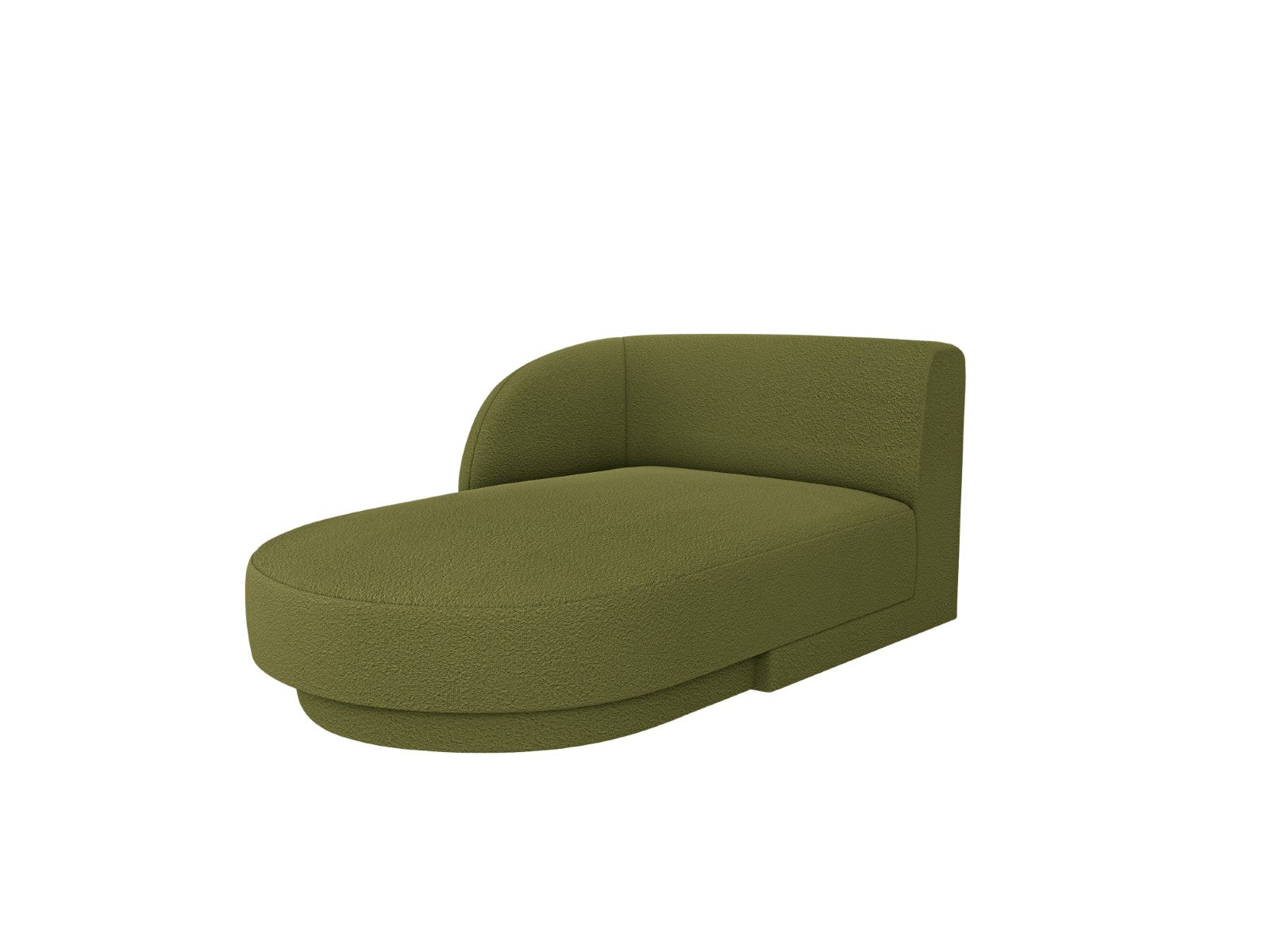 Micadoni linker meridiaan Miley 2-zits, boucle donker olijfgroen - 156