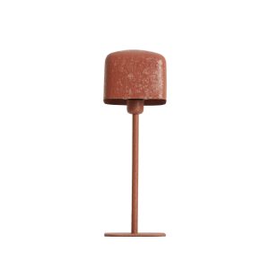 Light & Living tafellamp Elenie – oranje – 15x15x46cm Light & Living tafellamp Elenie – oranje – 15x15x46cm