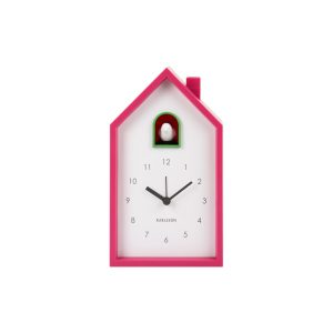 Karlsson wekker Modern Cuckoo – roze – 6x12x20cm – Vaderdag – Vaderdag Karlsson wekker Modern Cuckoo – roze – 6x12x20cm – Vaderdag – Vaderdag