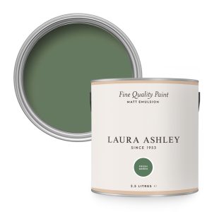 Laura Ashley Muurverf Mat Fresh Green 2,5 liter Laura Ashley Muurverf Mat Fresh Green 2,5 liter