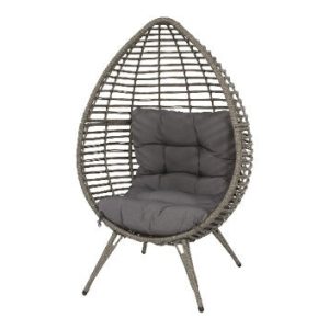Lesli Living bistrostoel Chill – grijs – 99x91x156cm