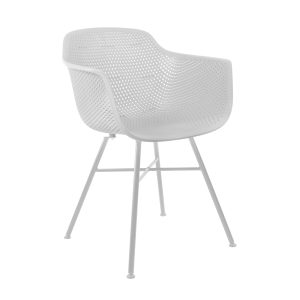Kick tuinstoel Indy – Wit frame – Wit Kick tuinstoel Indy – Wit frame – Wit