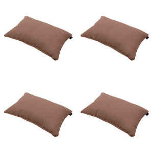 Madison sierkussen Panama – bruin – 40x60x10cm – set van 4 Madison sierkussen Panama – bruin – 40x60x10cm – set van 4
