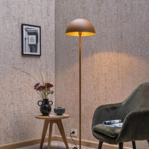 Lucide vloerlamp SIEMON – 1xE27 – Okergeel Lucide vloerlamp SIEMON – 1xE27 – Okergeel