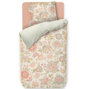 Pip Studio Dekbedovertrek Bombay Bold – 60 x 70 cm – Gebroken wit