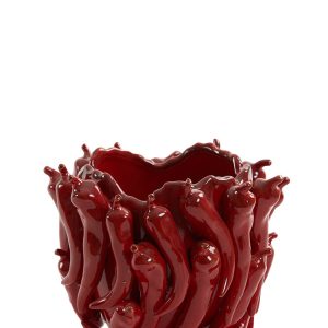Light & Living vaas PEPPER – 25.5×24.5×20.5cm – rood Light & Living vaas PEPPER – 25.5×24.5×20.5cm – rood
