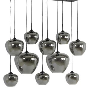 Light & Living hanglamp MAYSON – grijs – 120x60x110cm