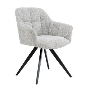 Livingfurn eetkamerstoel Tommy Bisque Oasis – Beige – Set van 2 Livingfurn eetkamerstoel Tommy Bisque Oasis – Beige – Set van 2
