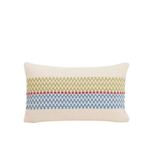 Madura Kussenovertrek Emeo groen en blauw 28×47 cm Madura Kussenovertrek Emeo groen en blauw 28×47 cm