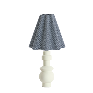 Tafellamp Esino/Bezaha – Crème/Wit – Ø40x74cm Tafellamp Esino/Bezaha – Crème/Wit – Ø40x74cm