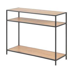 Lisomme Vic houten sidetable naturel – 100 x 35 cm Lisomme Vic houten sidetable naturel – 100 x 35 cm