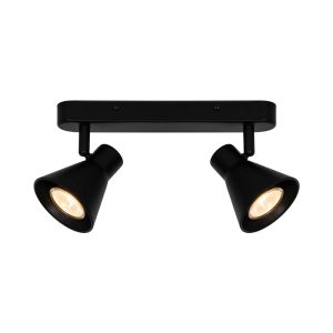 Nordlux Eik Spotlamp – 2-lichts GU10 – Zwart Nordlux Eik Spotlamp – 2-lichts GU10 – Zwart